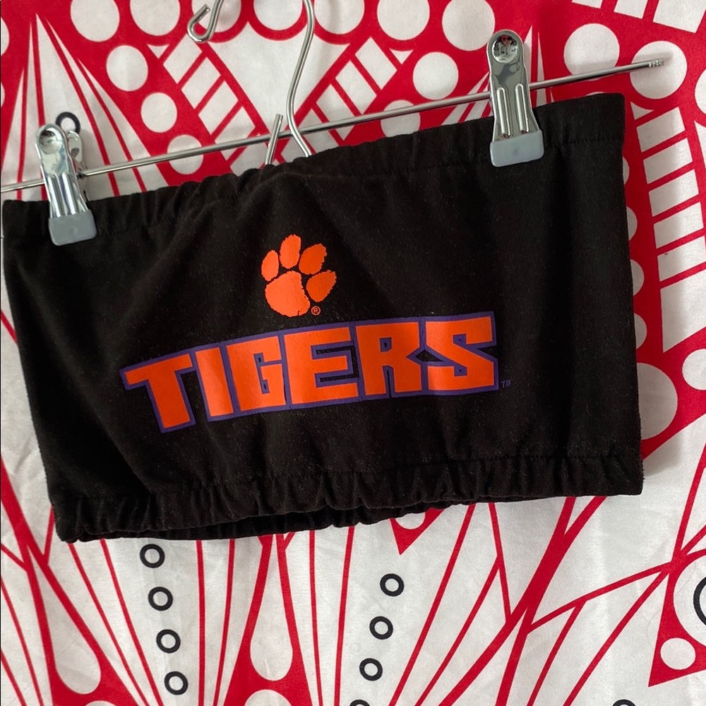 Clemson Tigers Black Tube Top S/M